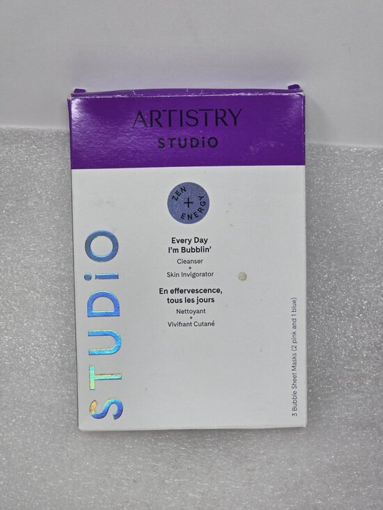 Artistry Studio Other - Artistry Studio Every Day Im Bubblin Cleanser & Invigorator 3 Bubble Sheet Masks